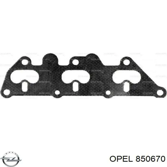850670 Opel прокладка коллектора