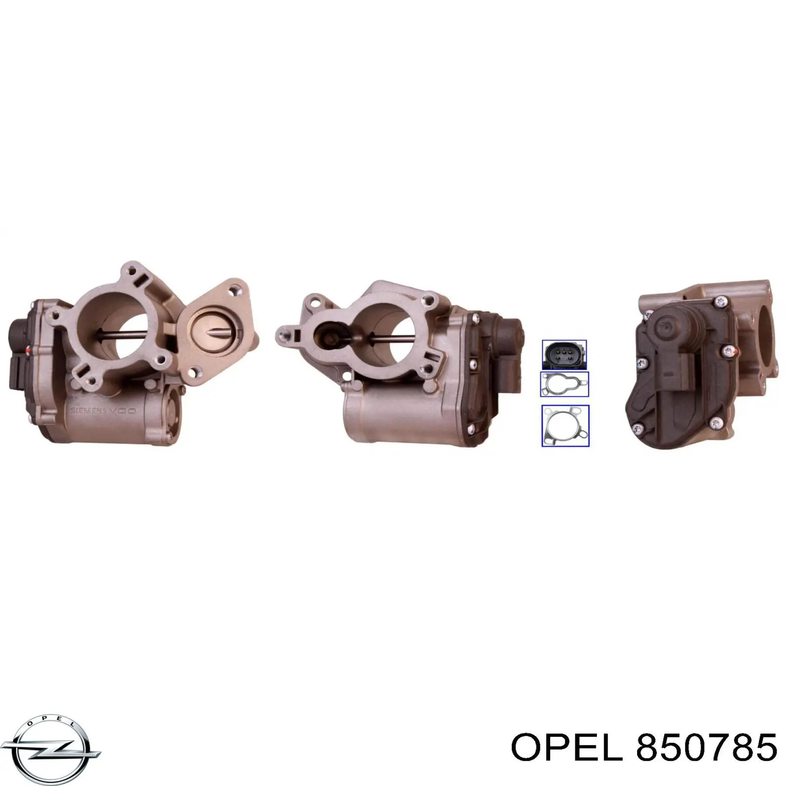 Приборы управления системы рециркуляции Opel 850785 цена, от 70.37 USD