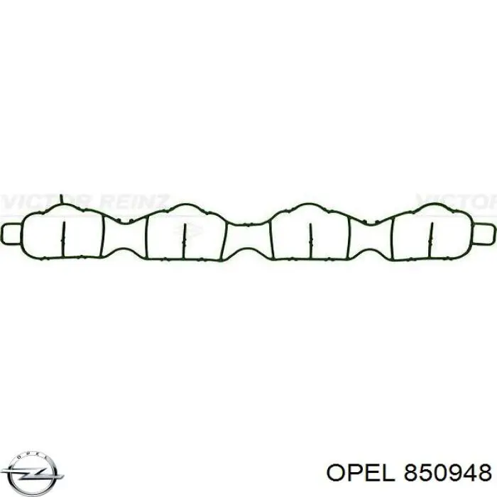 Прокладка впускного коллектора Opel 850948