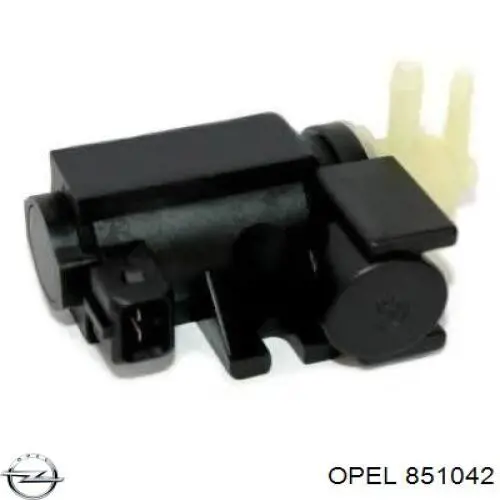851042 Opel клапан преобразователь давления наддува (соленоид)