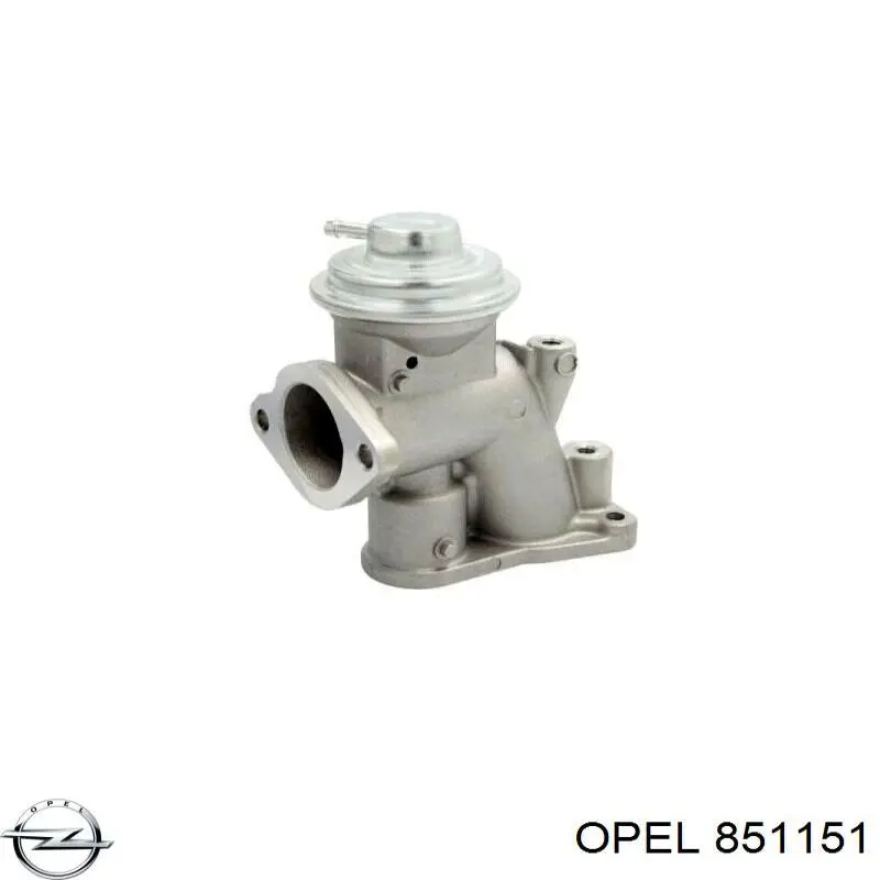 851151 Opel Клапан рециркуляции отработавших газов EGR