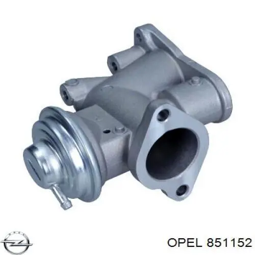 851152 Opel Клапан рециркуляции отработавших газов EGR