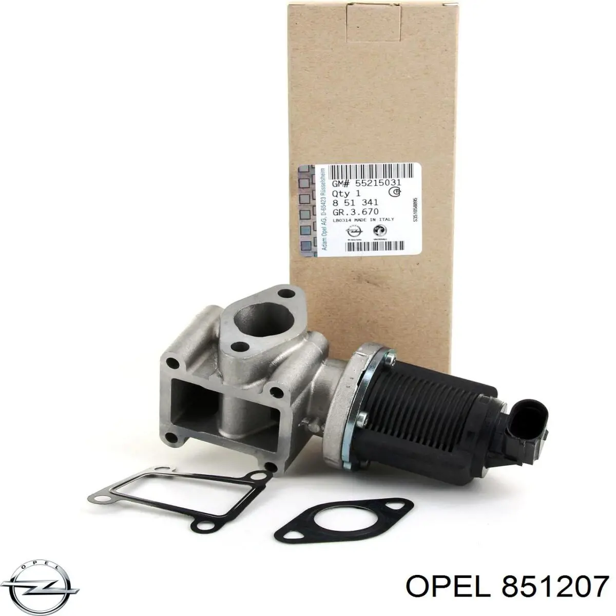 Купить 851207 Opel Клапан EGR системы рециркуляции отработавших газов