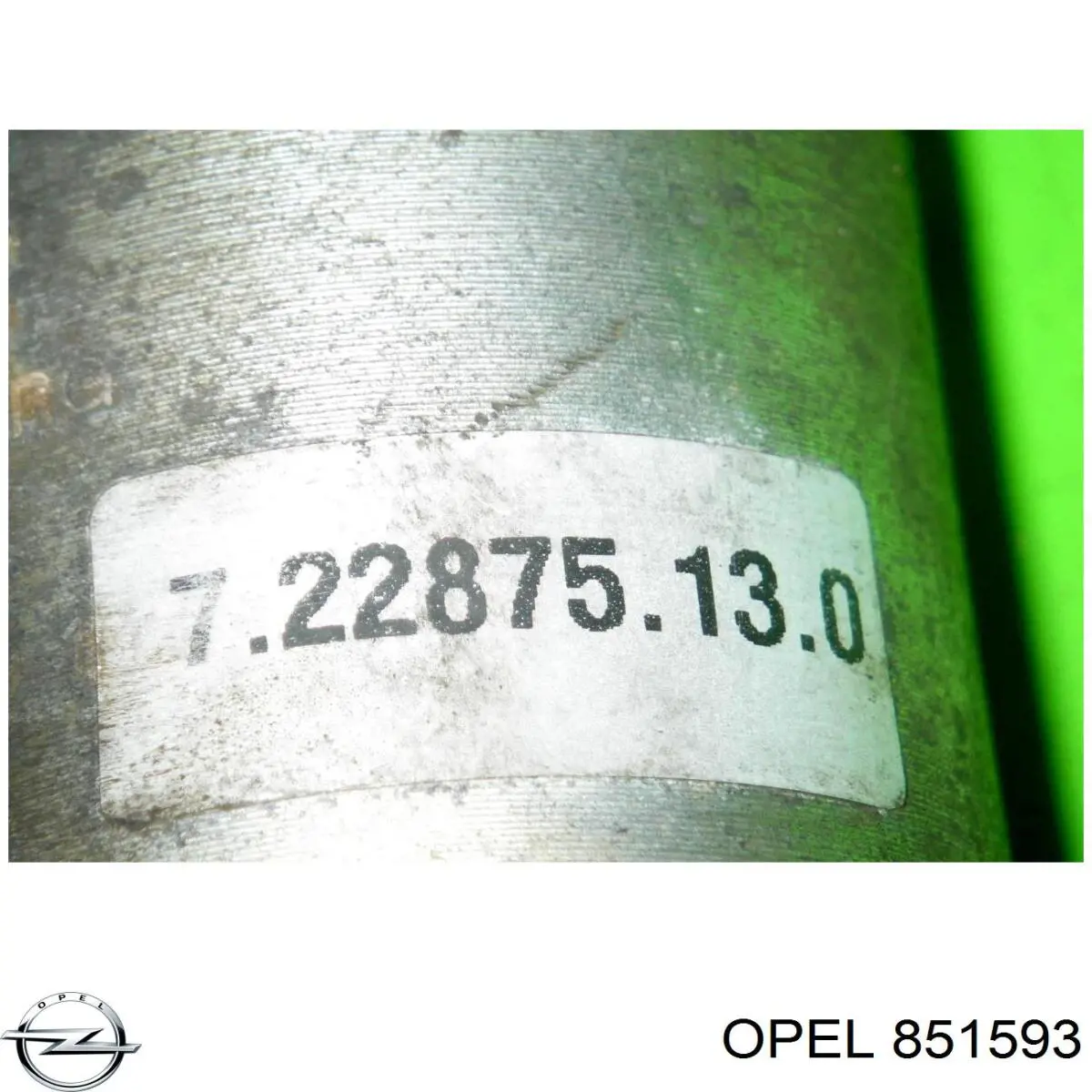 Клапан EGR, рециркуляции газов Opel 851593