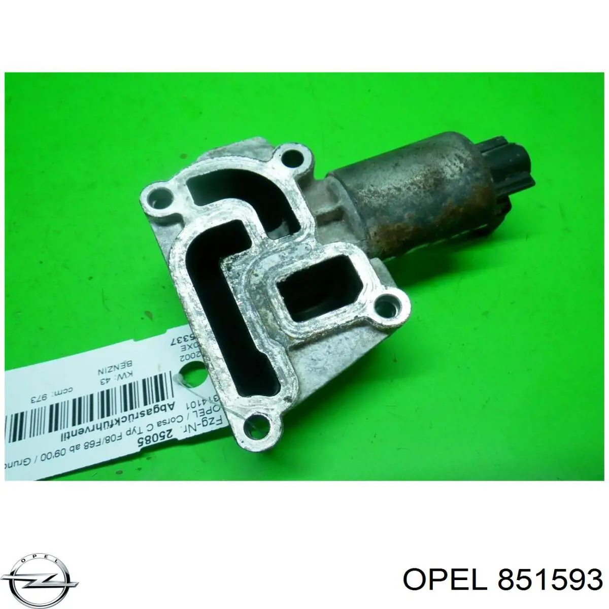 Купить 851593 Opel Клапан EGR системы рециркуляции отработавших газов