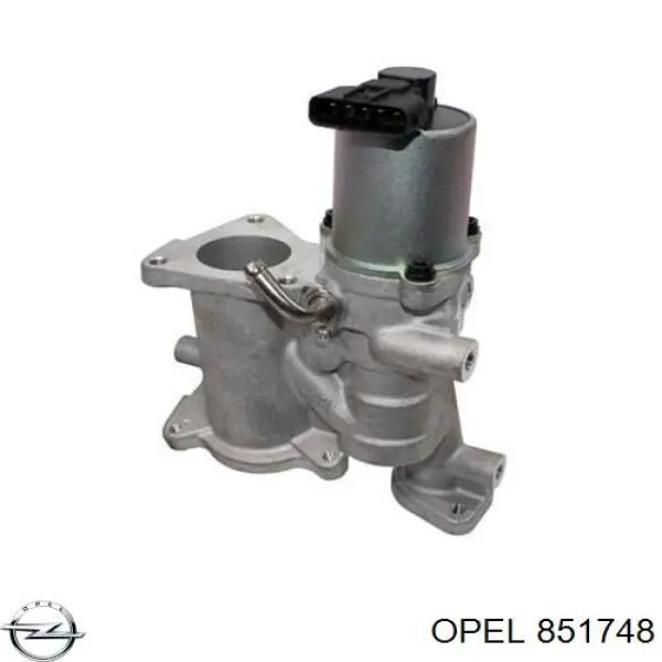 851748 Opel válvula egr de recirculação dos gases