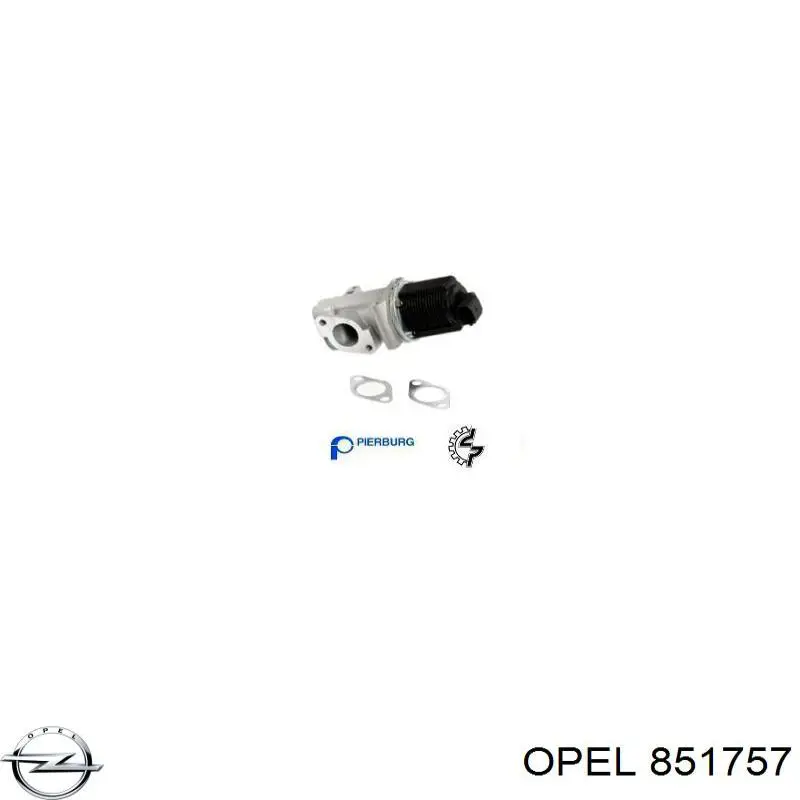 Купить 851757 Opel Клапан EGR системы рециркуляции отработавших газов