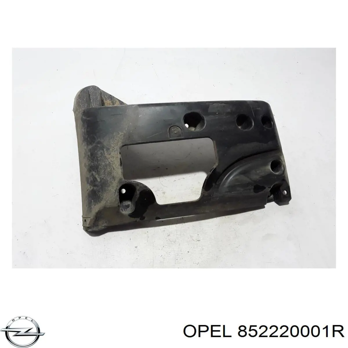 852220001R Opel consola direita do pára-choque traseiro