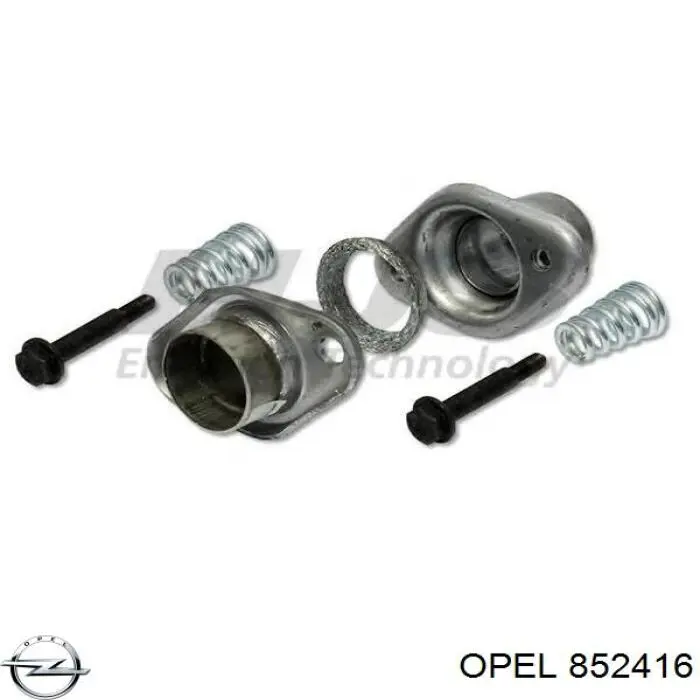 Выхлоп задний Opel 852416 цена, от 102.72 USD