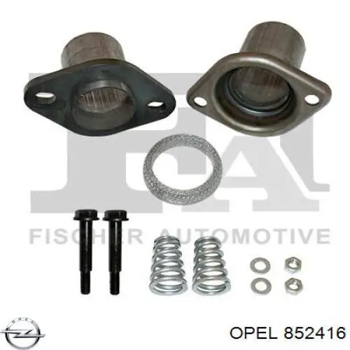 Купить 852416 Opel Глушитель задний