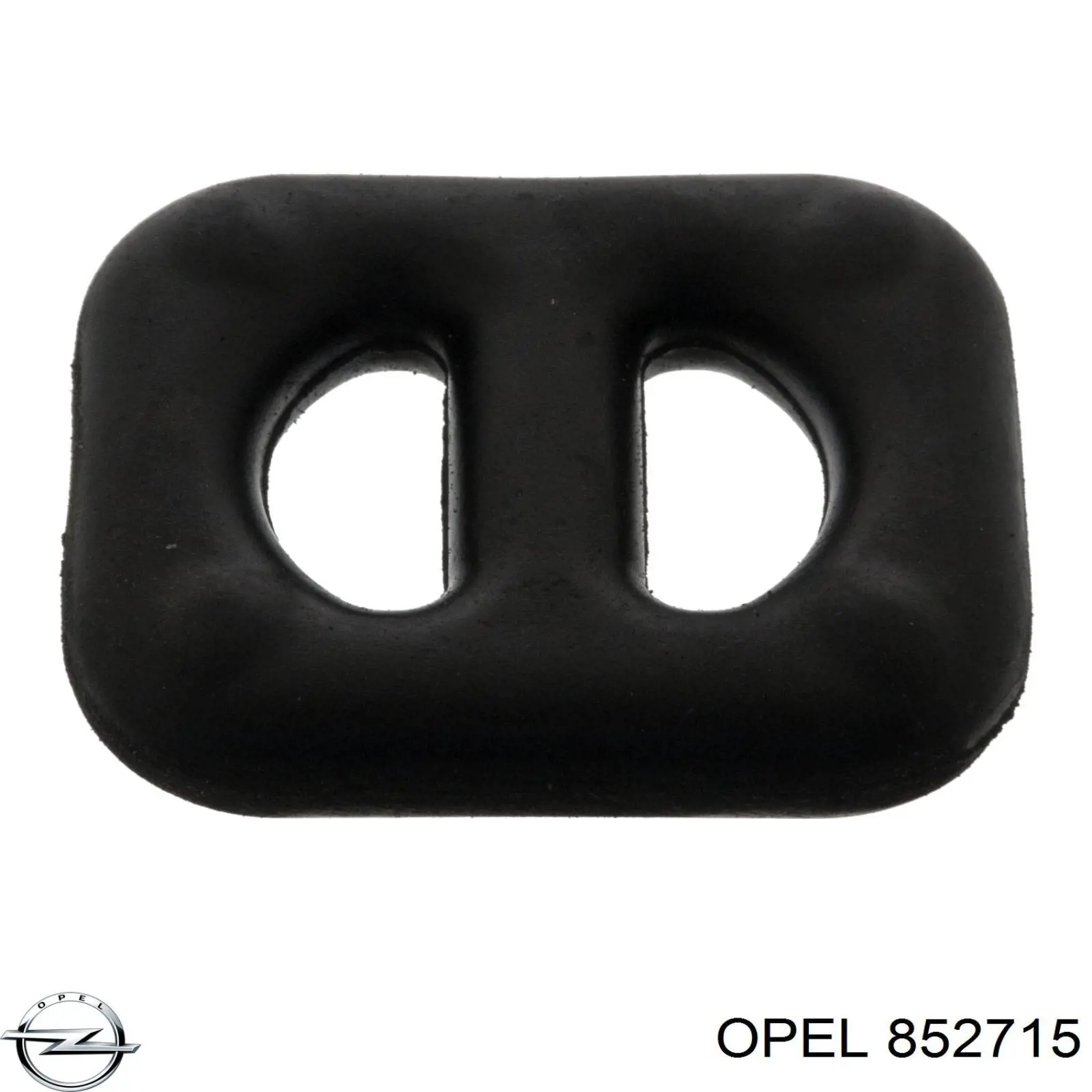 852715 Opel подушка крепления глушителя