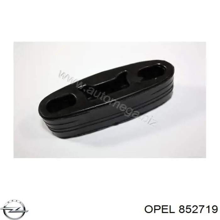 852719 Opel подушка крепления глушителя