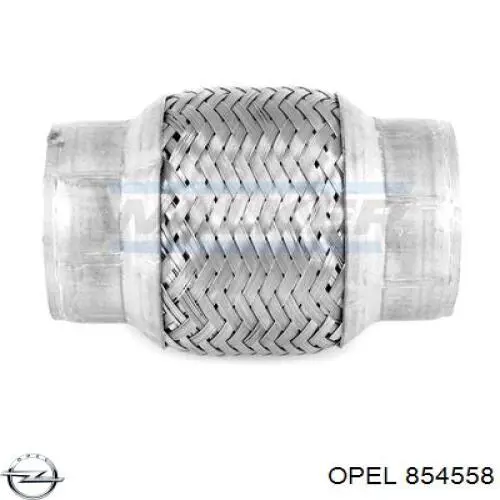 Гофра глушителя 854558 Opel