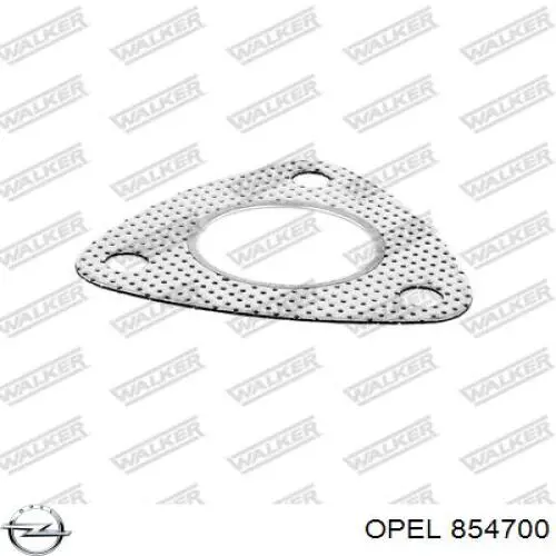 854700 Opel vedante de tubo de admissão do silenciador