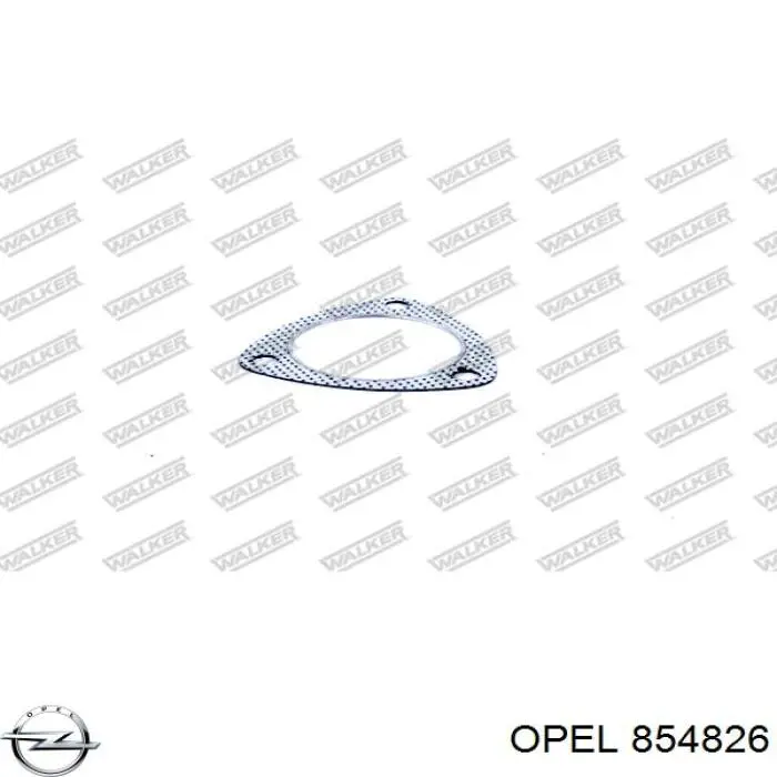 854826 Opel прокладка приемной трубы глушителя