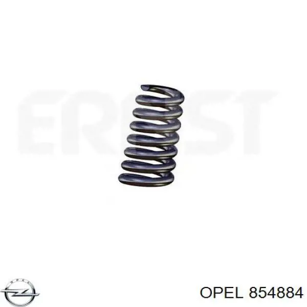 854884 Opel пружина болта крепления коллектора