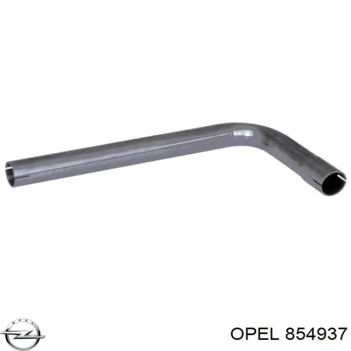 854937 Opel прокладка глушителя