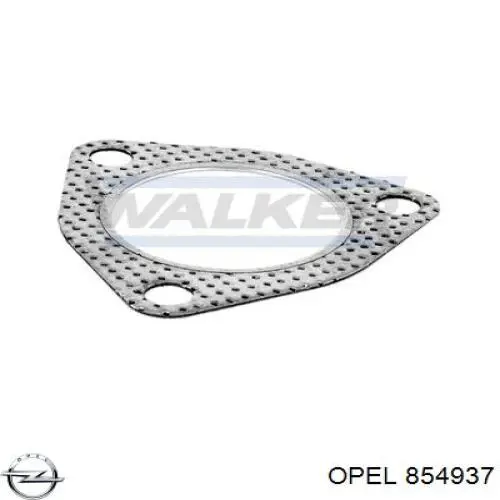 Купить 854937 Opel Уплотнитель приемной трубы глушителя