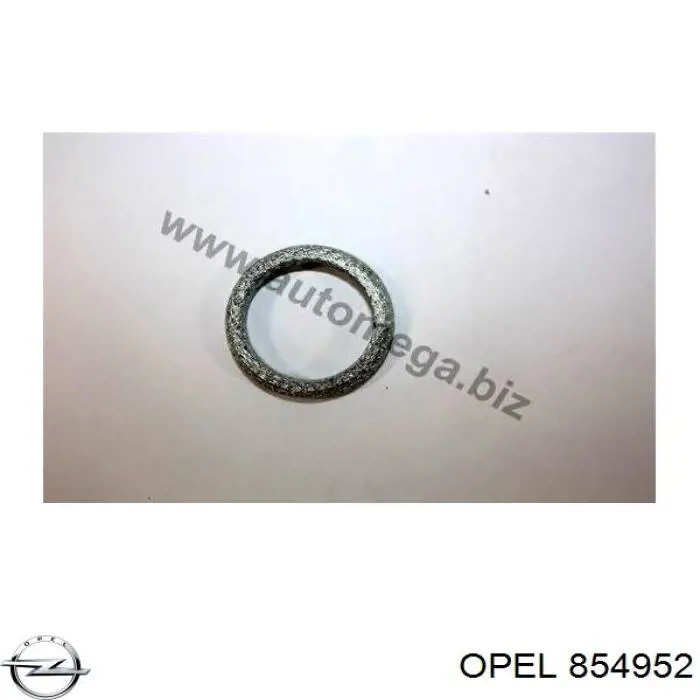 854952 Opel прокладка приемной трубы глушителя