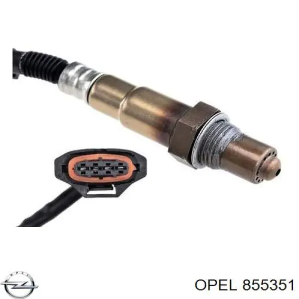 855351 Opel лямбда-зонд, датчик кислорода после катализатора