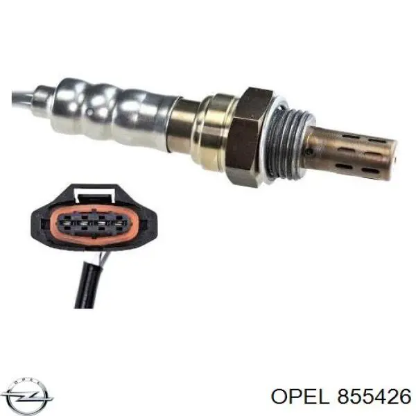 855426 Opel лямбда-зонд, датчик кислорода после катализатора