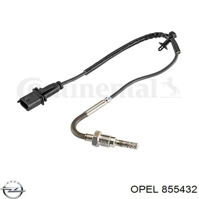 Датчик температуры выхлопных газов  до катализатора Opel 855432 цена, от 55.98 USD
