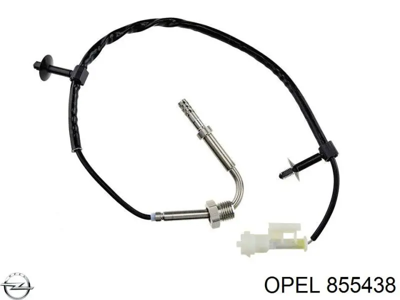 855438 Opel sensor de temperatura dos gases de escape (ge, até o catalisador)