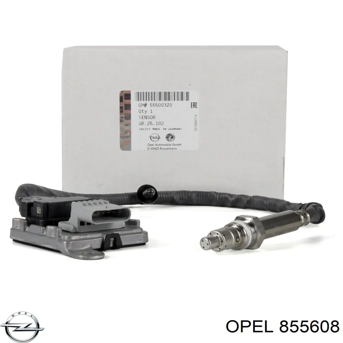 855608 Opel Датчик оксидов азота NOX задний