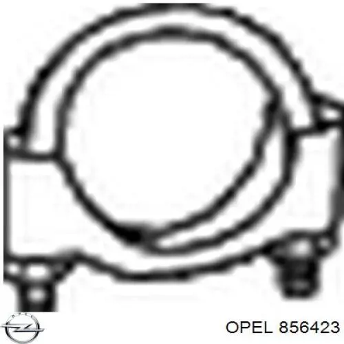 Купить 856423 Opel Подвесные подушки глушителя