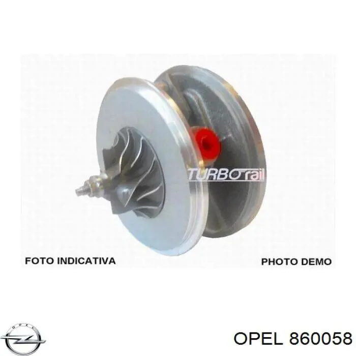 860058 Opel турбина