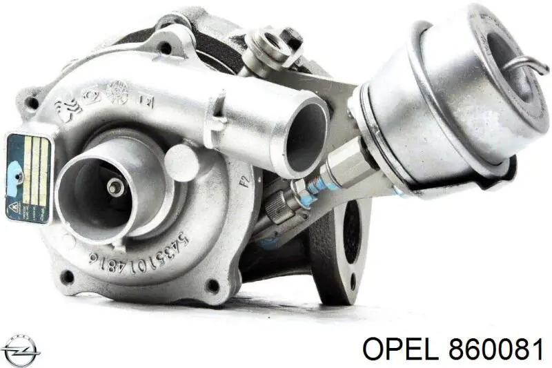 860081 Opel турбина