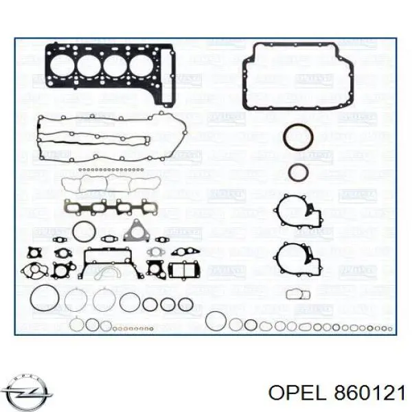 Трубка (шланг) подачи масла к турбине Opel 860121 цена, от 56.46 USD