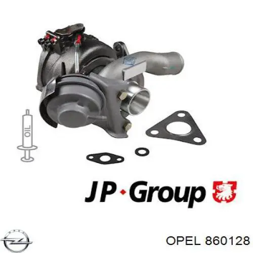 860128 Opel Турбонаддув