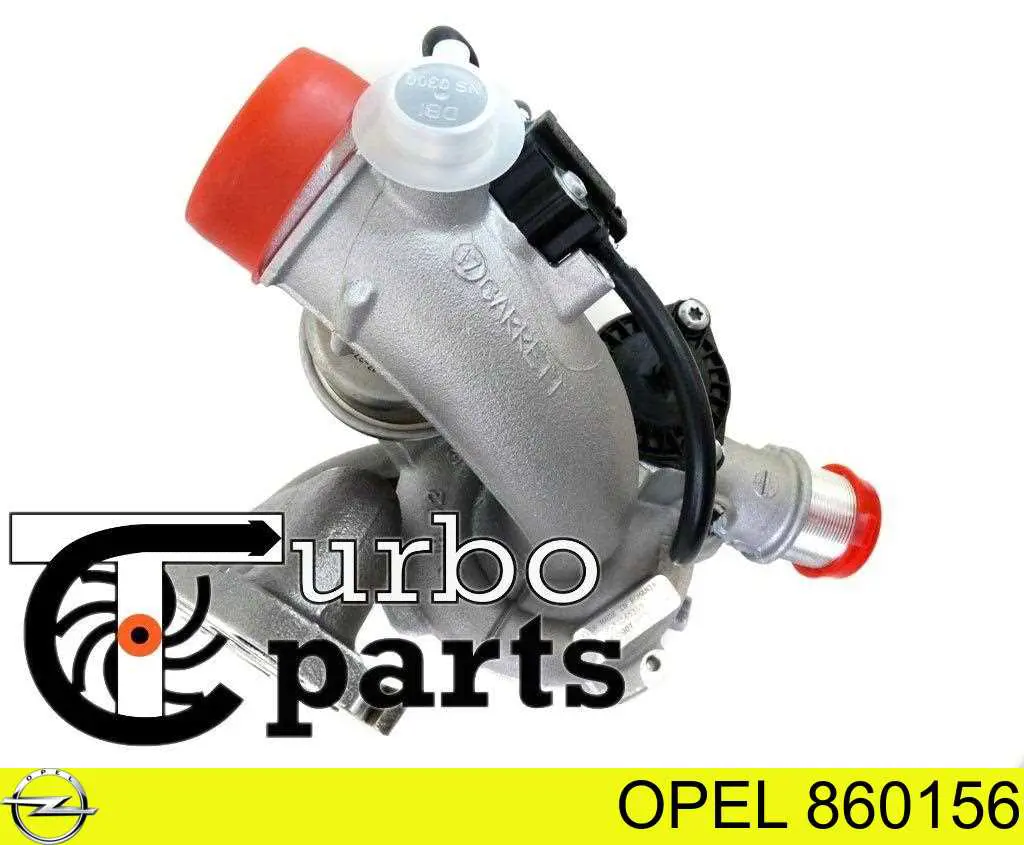 860156 Opel турбина