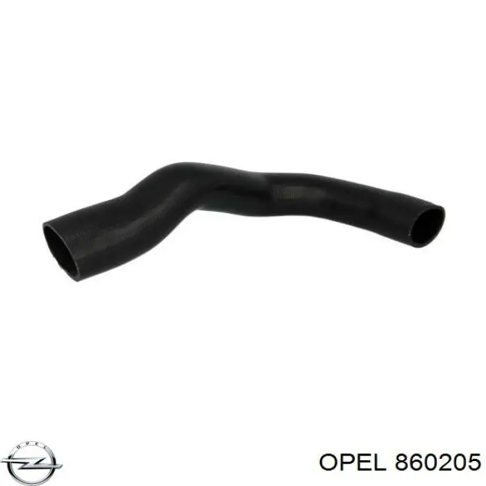 Шланг/патрубок интеркуллера Opel 860205 цена, от 21.14 USD