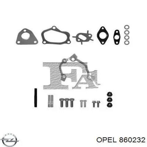 860232 Opel turbina