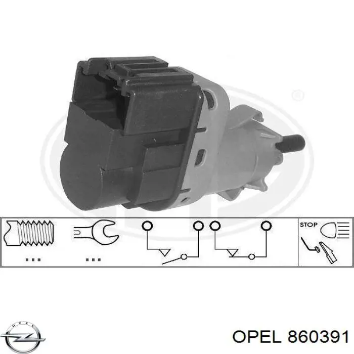 Трубка (шланг) отвода масла от турбины Opel 0860391 цена, от 18.34 USD