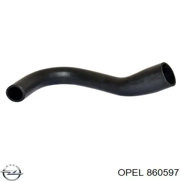 860597 Opel mangueira (cano derivado superior de intercooler)