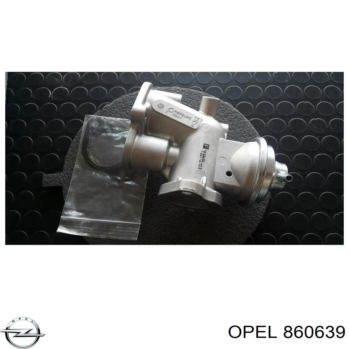 860639 Opel Клапан рециркуляции отработавших газов EGR
