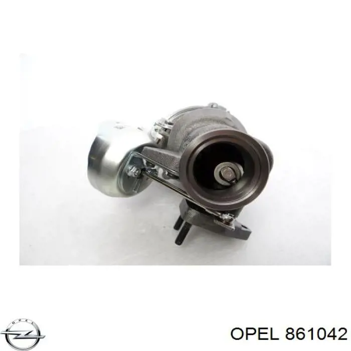 861042 Opel турбина