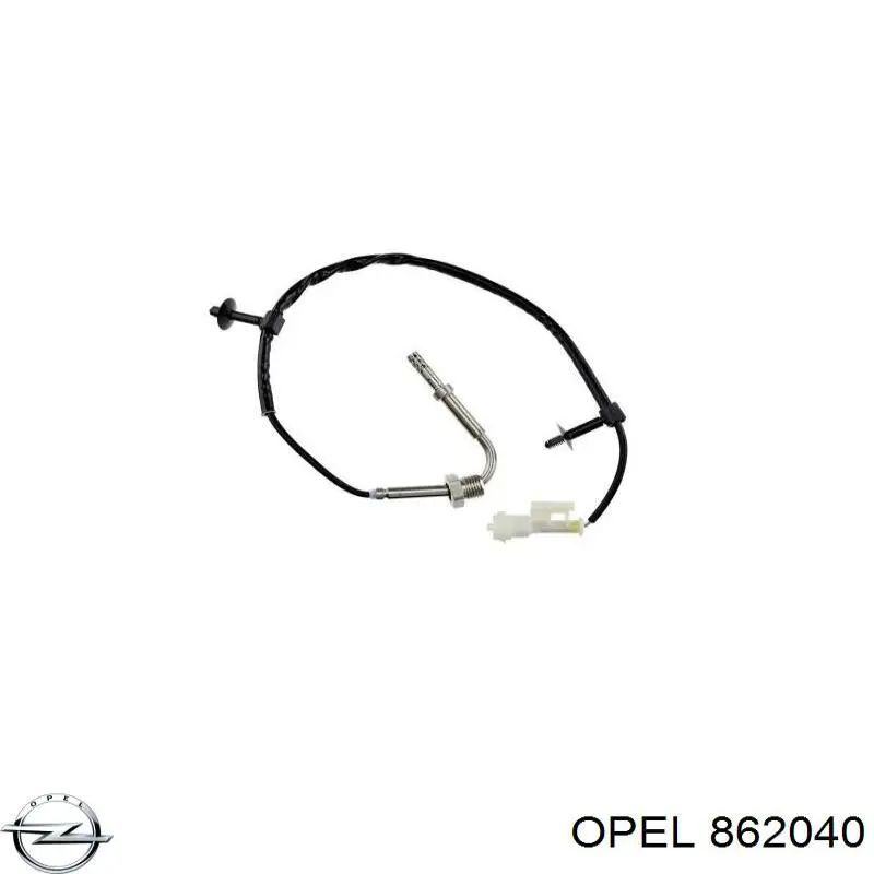 Датчик давления выхлопных газов Opel 862040