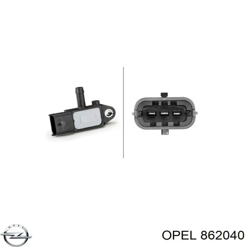 Купить 862040 Opel Датчик давления выхлопных газов