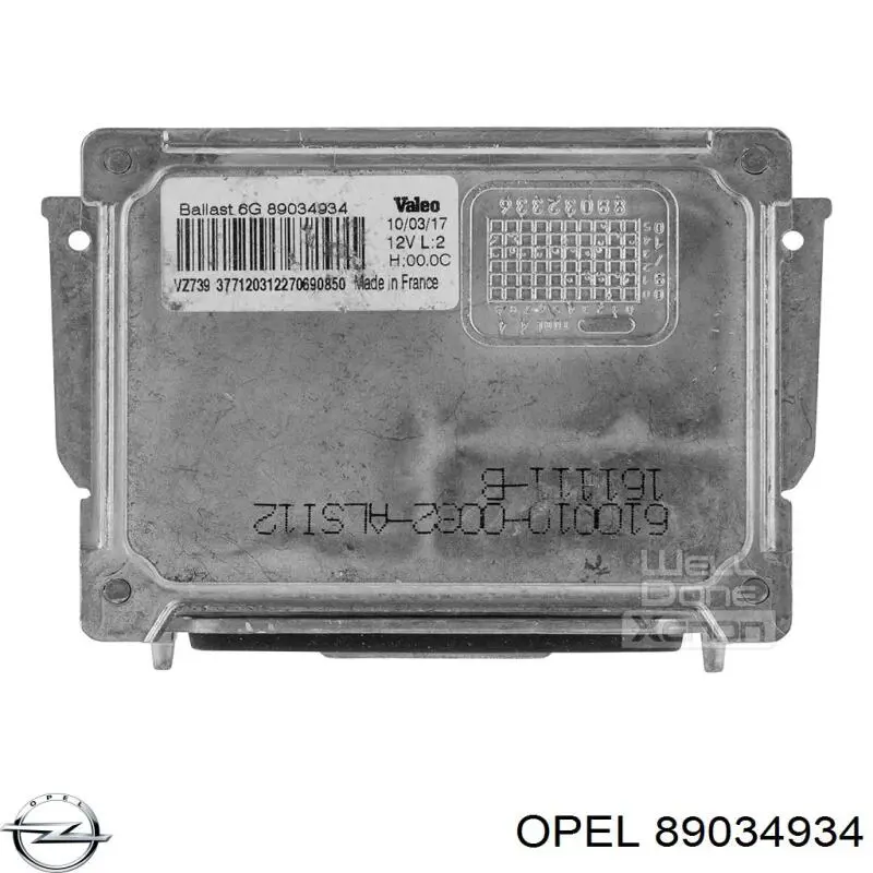 Купить 89034934 Opel Блоки управления