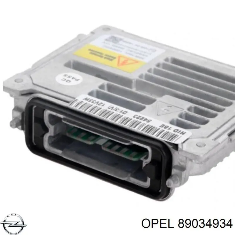 Xenon, unidad control 89034934 Opel