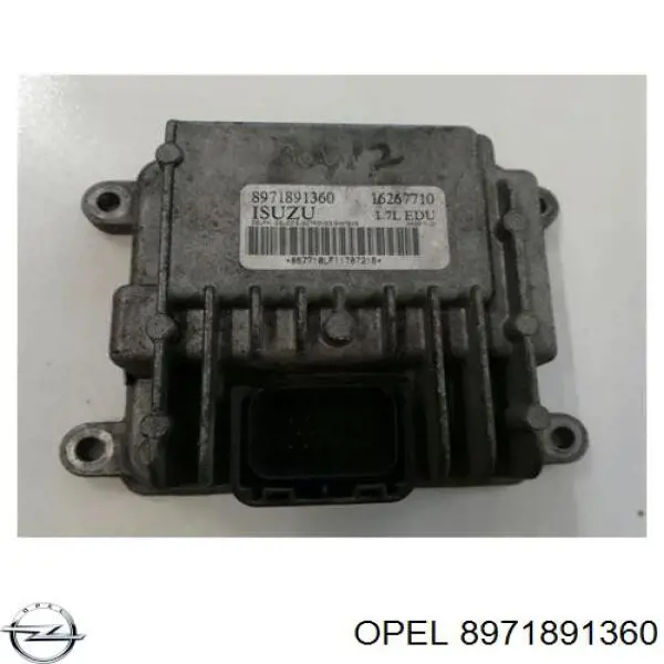 8971891360 OPEL Módulo de control de bomba de combustible original y equivalente