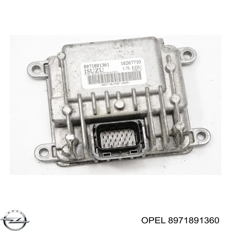 Блок управления топливного насоса Opel 97189136