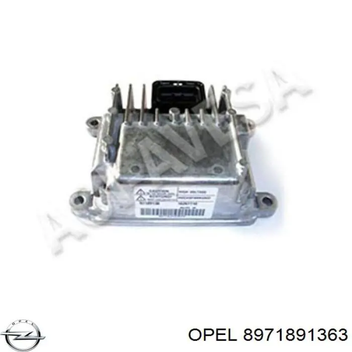 8971891363 OPEL Módulo de control de bomba de combustible original y equivalente