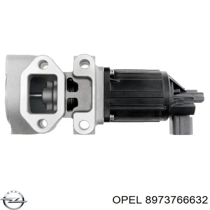 8973766632 Opel válvula egr de recirculação dos gases