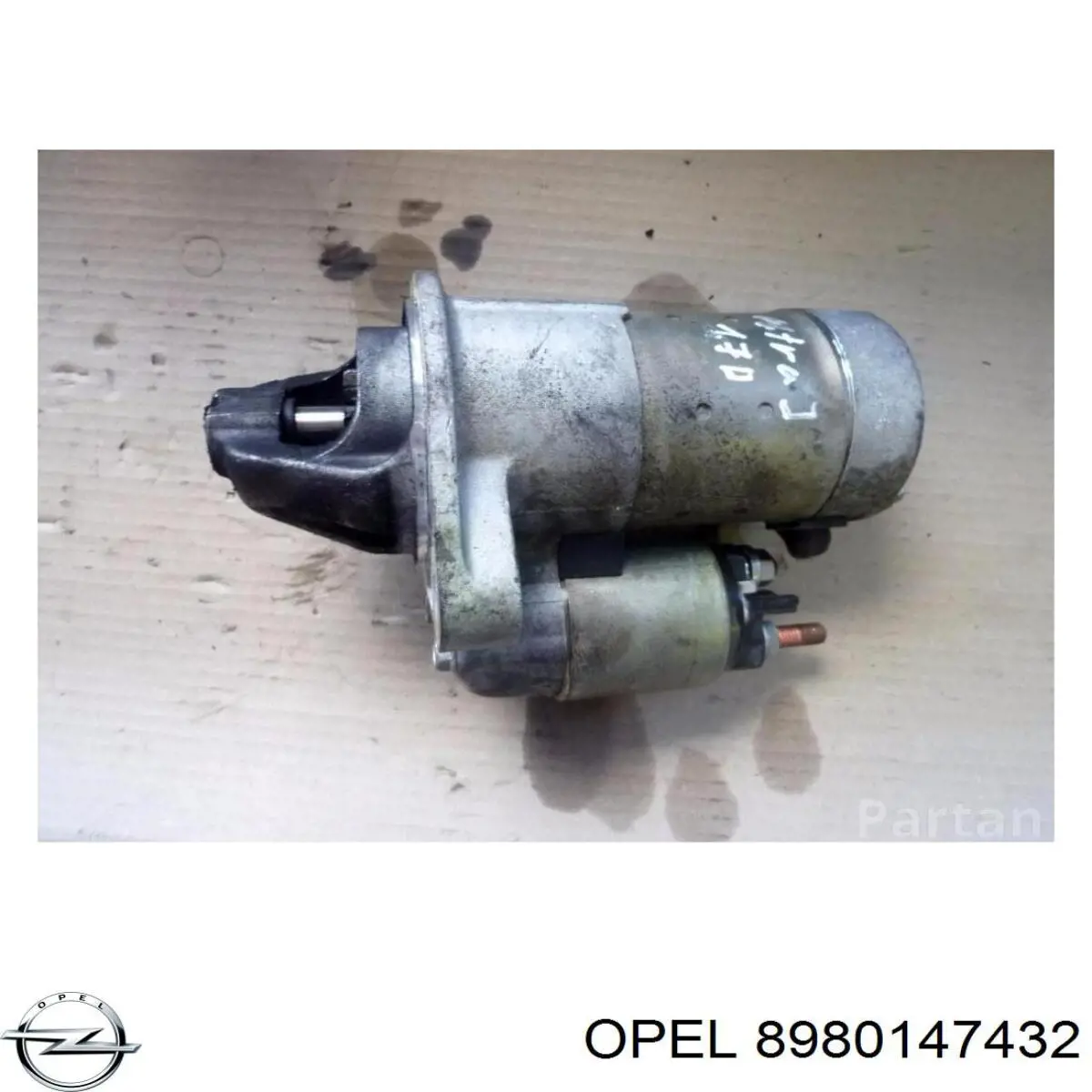 8980147432 Opel motor de arranco
