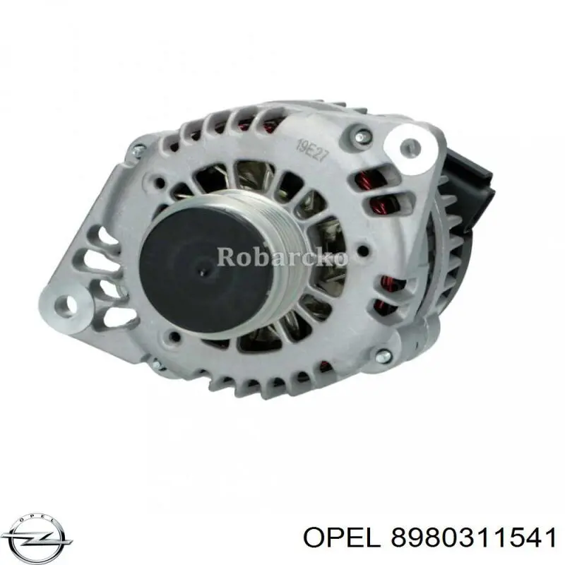 Автомобильный генератор Opel 8980311541 цена, от 170.70 USD